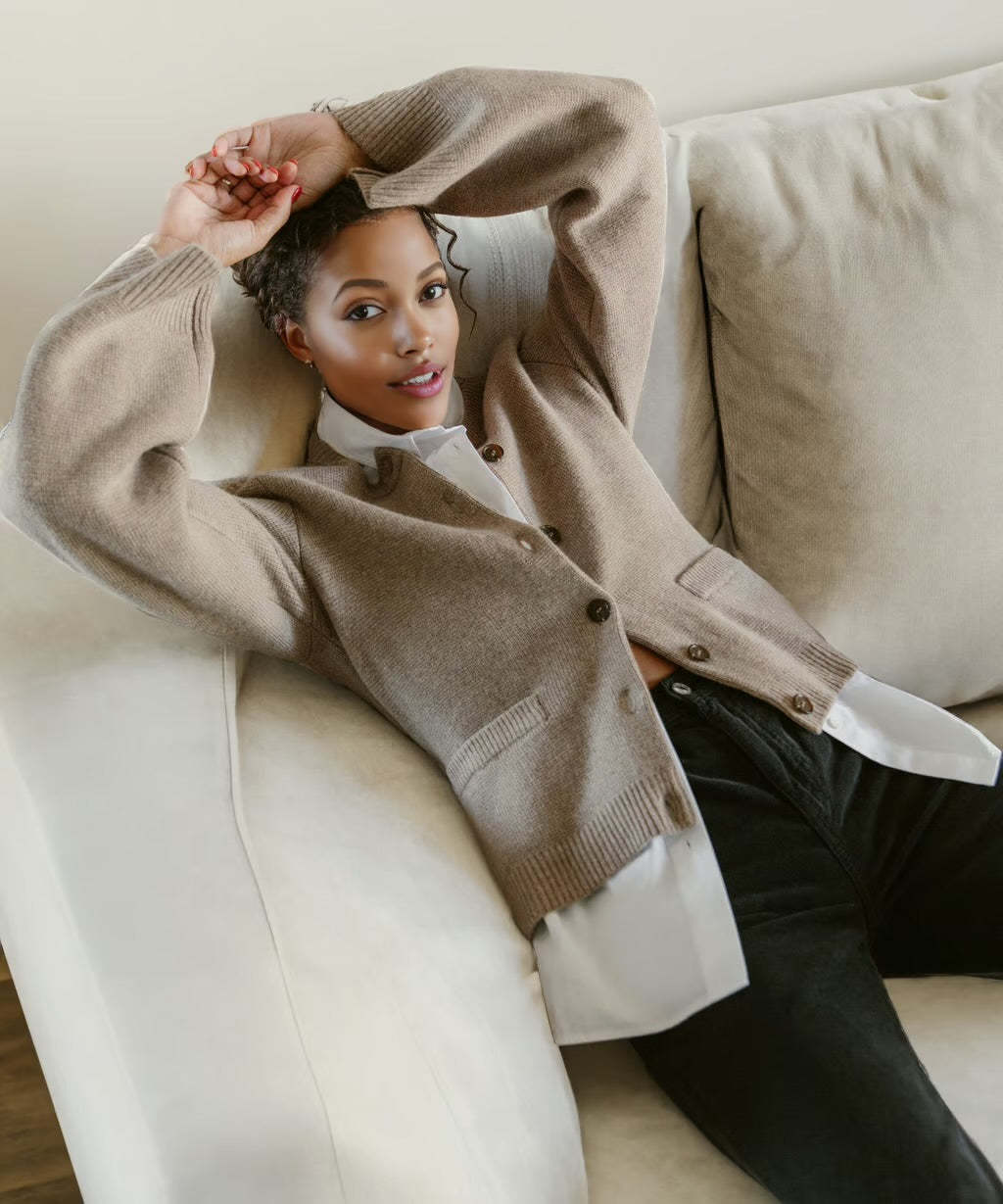 Ultra-Soft Button Cardigan