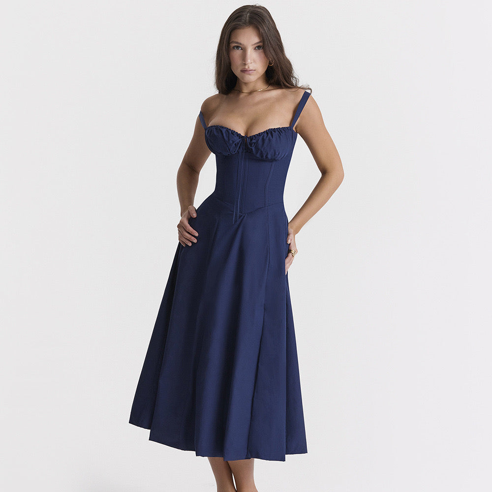 Stephine Milk Maid Dress