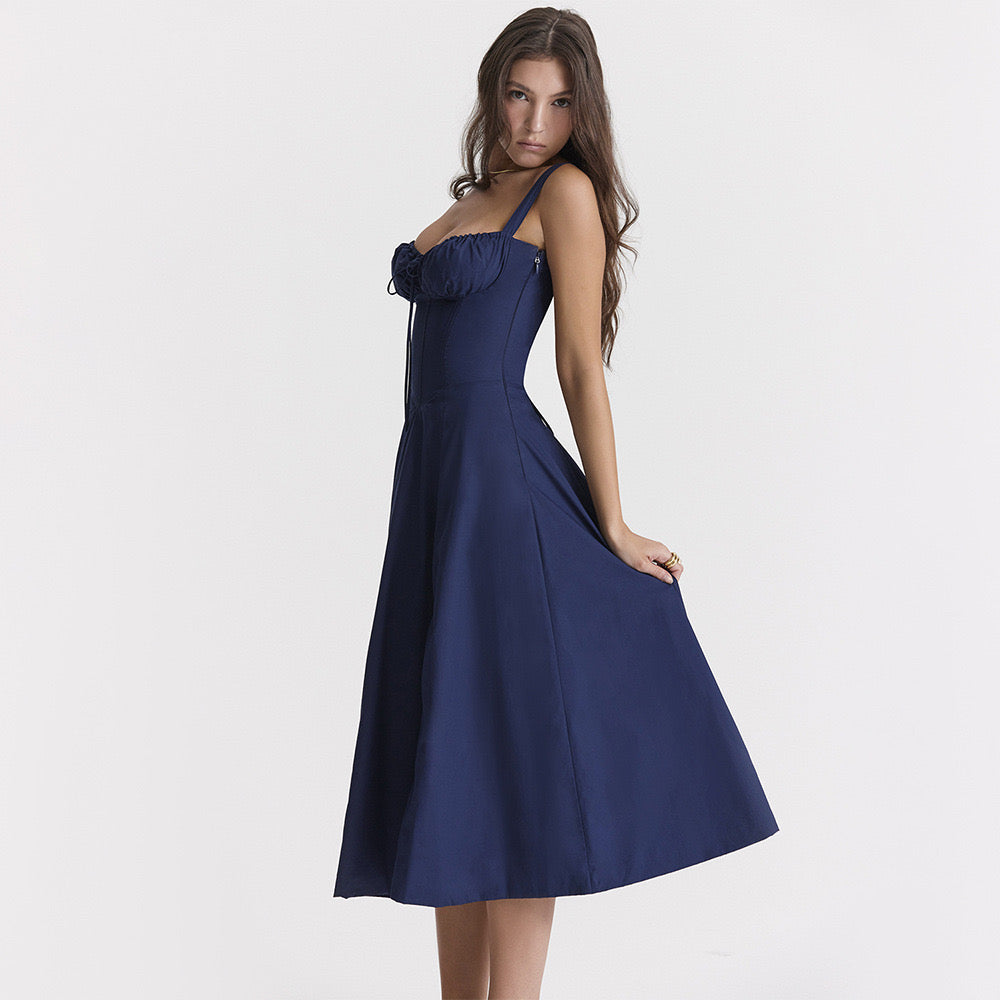 Stephine Milk Maid Dress