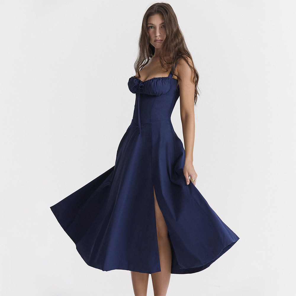 Stephine Milk Maid Dress