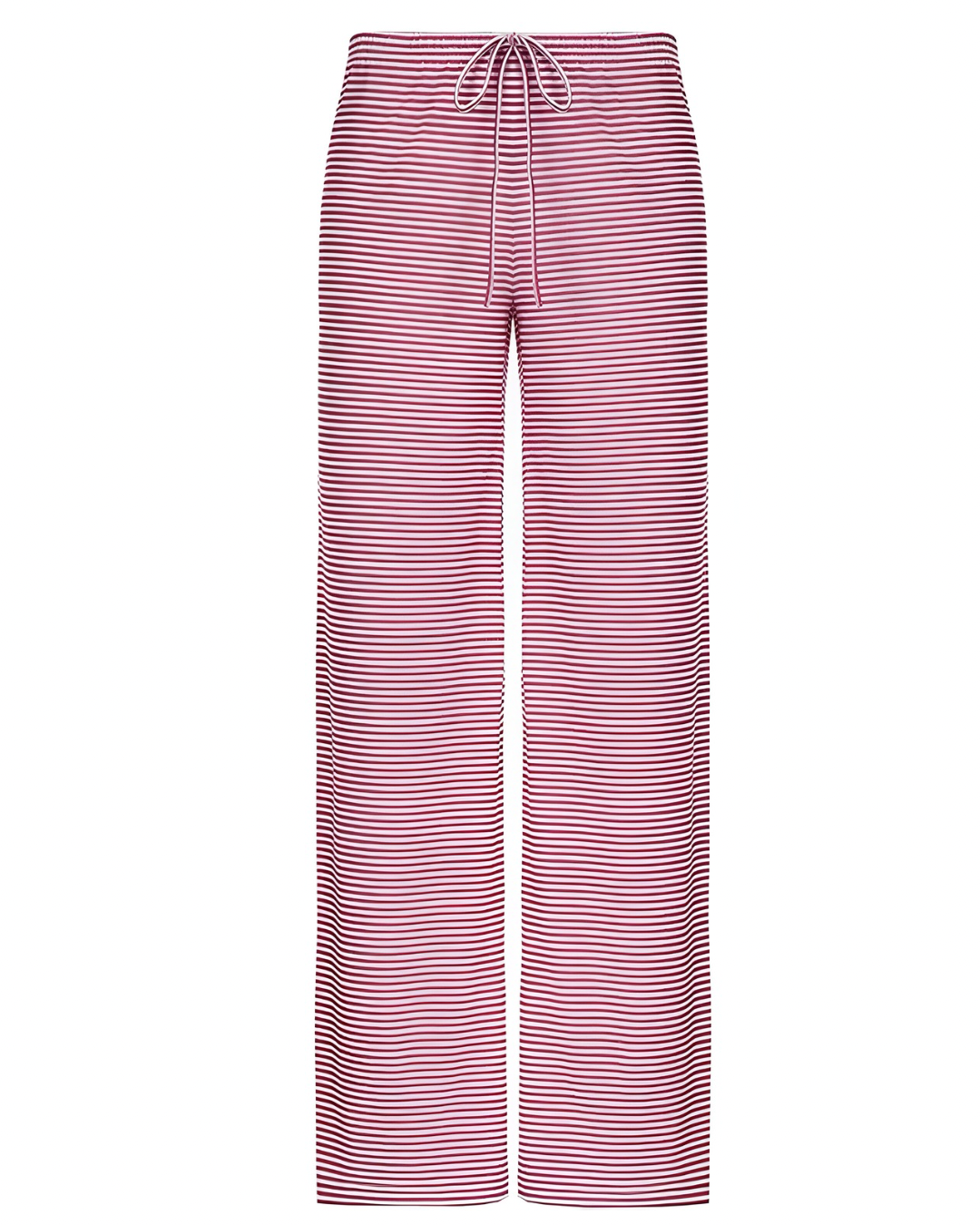Snatched Striped Drawstring Pants