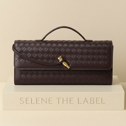 Maison Selene Woven Clutch