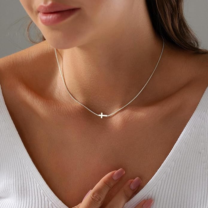 Delicate Cross Necklace - Timeless Everyday Elegance