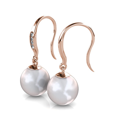 Sally Dangle Pearl Earrings