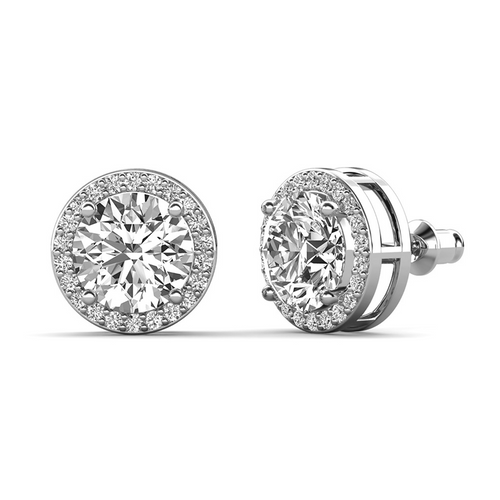 Amanda Halo Studs