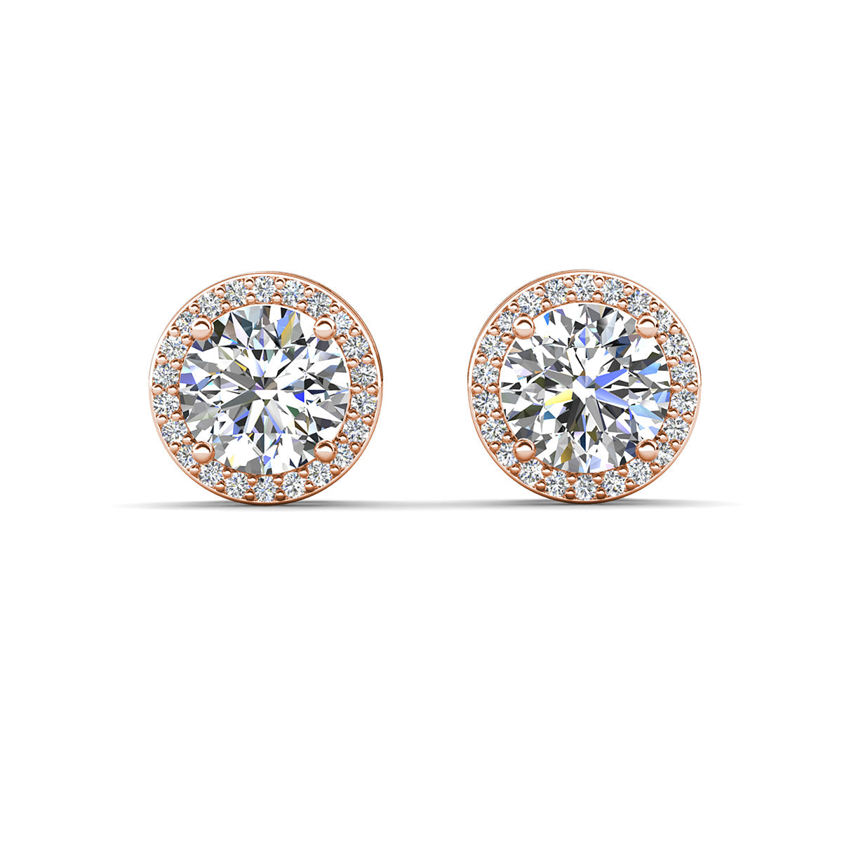 Amanda Halo Studs