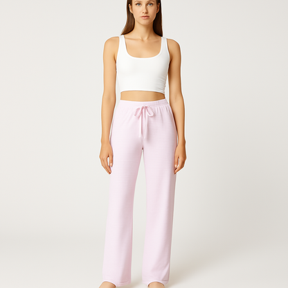 Snatched Striped Drawstring Pants