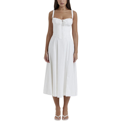 Stephine Milk Maid Dress