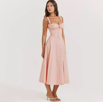 Stephine Milk Maid Dress