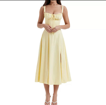 Stephine Milk Maid Dress
