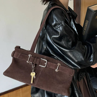 Mireille Suede Handbag