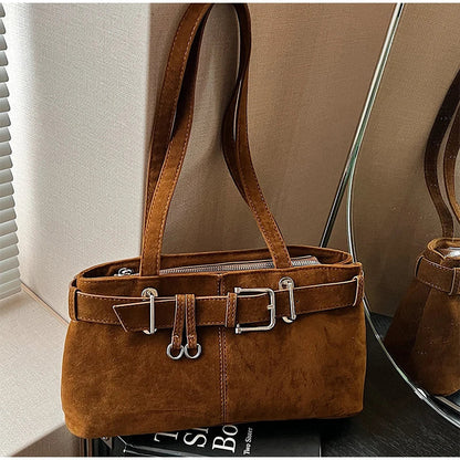 Mireille Suede Handbag