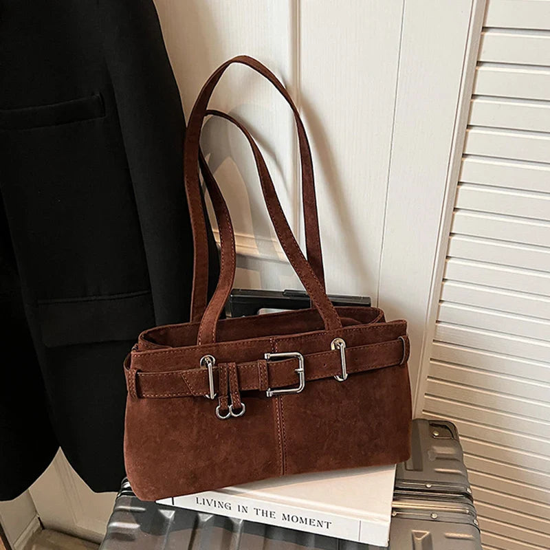Mireille Suede Handbag