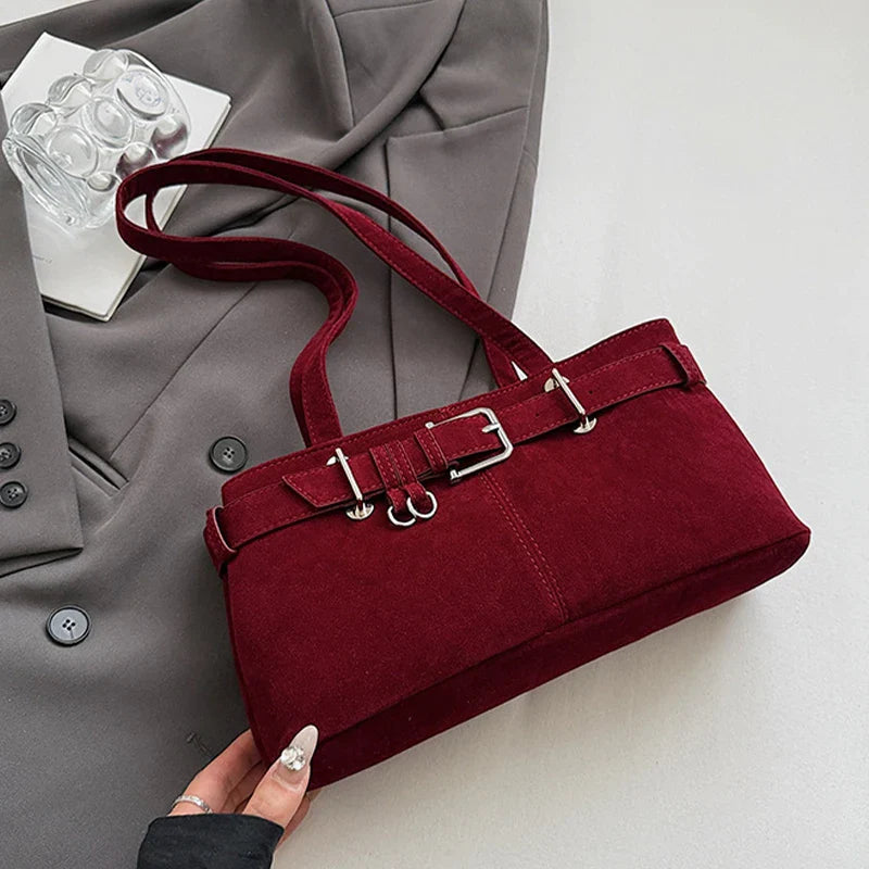 Mireille Suede Handbag