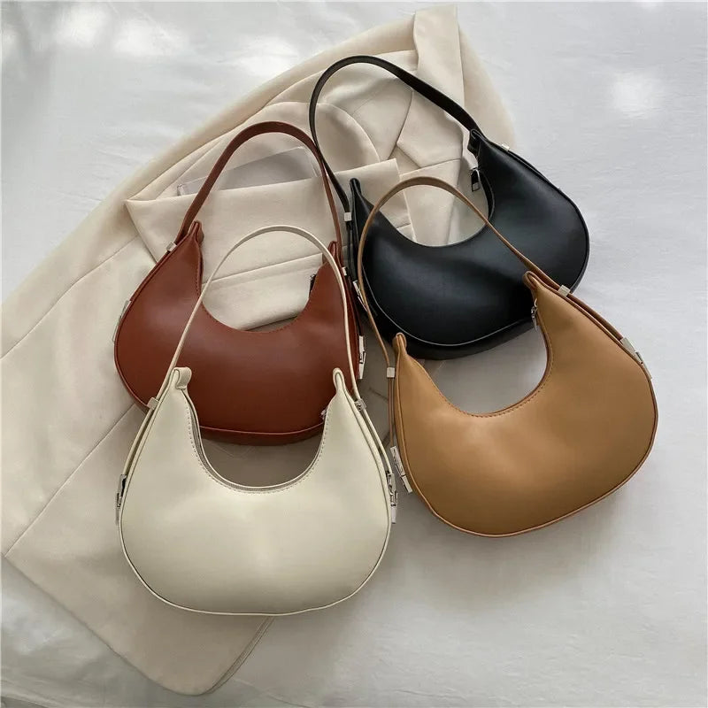Rhea Leather Shoulder Bag