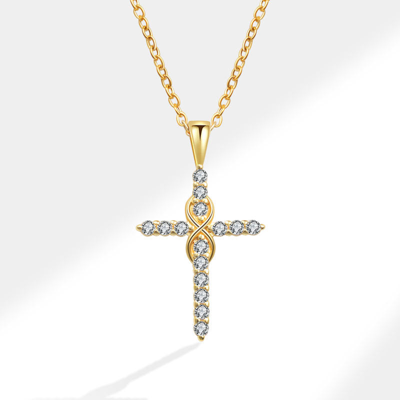 Infinity Cross Necklace - A Timeless Symbol of Faith and Fashion