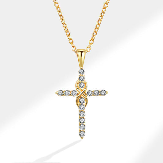 Infinity Cross Necklace - A Timeless Symbol of Faith and Fashion