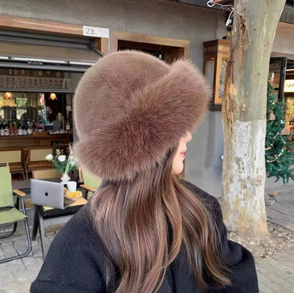 Maristella Faux Fur Hat