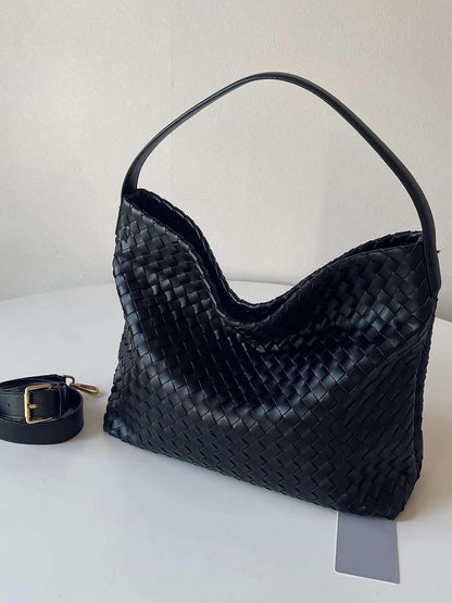 Alessia Interwoven Fabric Tote Bag