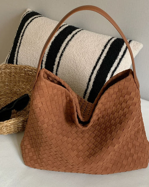 Odette Chic Suede Tote Bag
