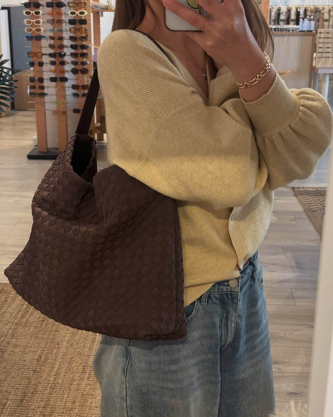 Odette Chic Suede Tote Bag