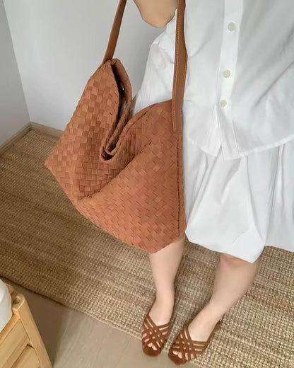Odette Chic Suede Tote Bag