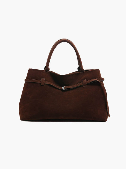 Calista Suede Handbag