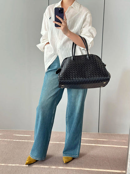 Viola Braided Shoulder Bag