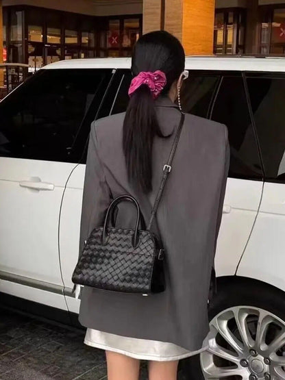 Viola Braided Shoulder Bag