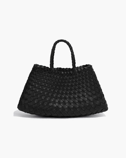 Elisabetta Vegan Leather Braided Waist Bag