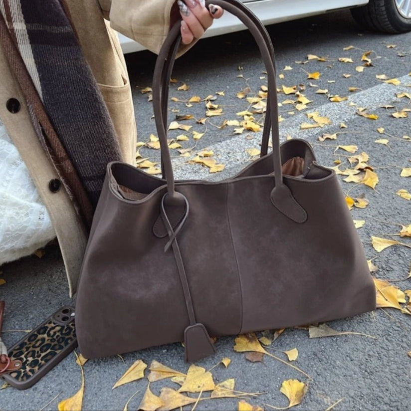 Orielle Suede Hand Bag