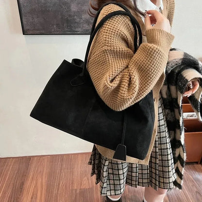 Orielle Suede Hand Bag