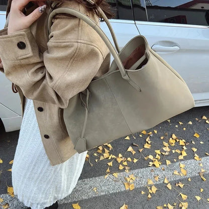 Orielle Suede Hand Bag