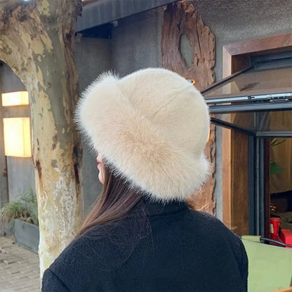 Maristella Faux Fur Hat