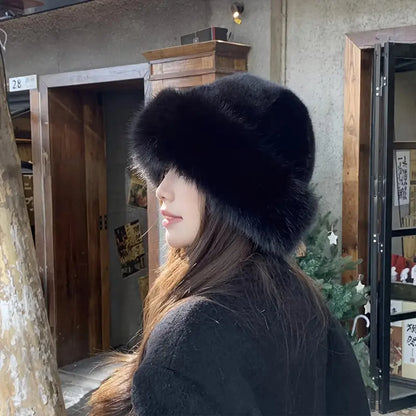 Maristella Faux Fur Hat