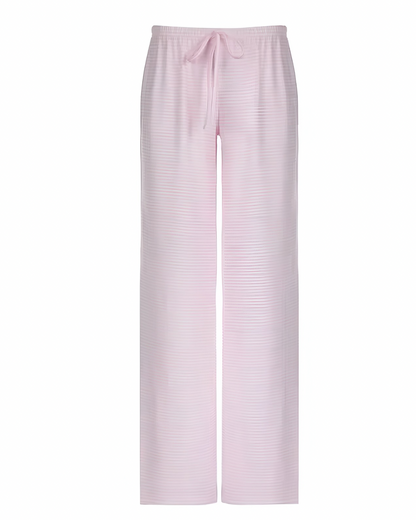 Snatched Striped Drawstring Pants