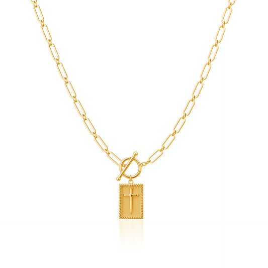 Elegant Cross Necklace