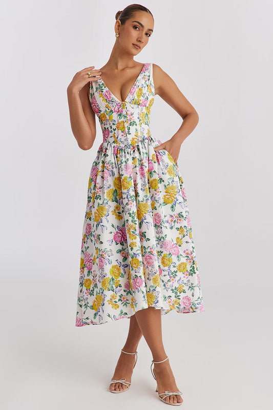 Floral Corset Sundress