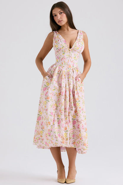 Floral Corset Sundress