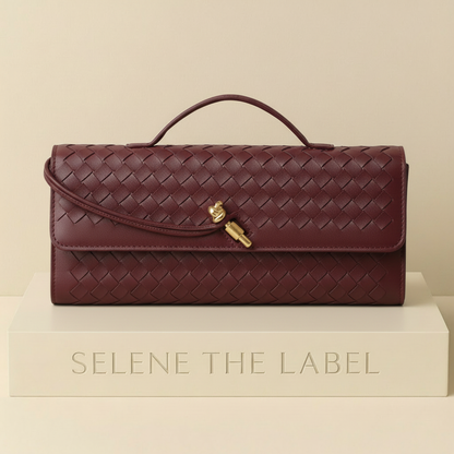 Maison Selene Woven Clutch