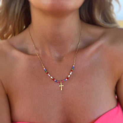 The Eternal Beaded Necklace