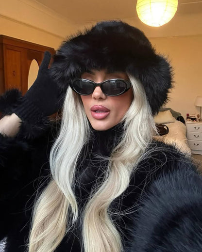 Maristella Faux Fur Hat