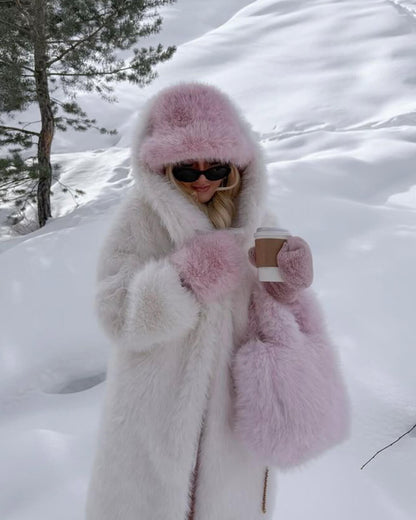 Maristella Faux Fur Hat