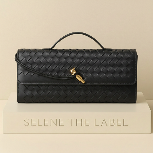 Maison Selene Woven Clutch