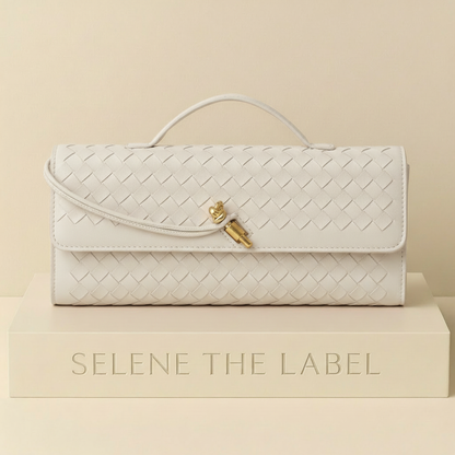 Maison Selene Woven Clutch